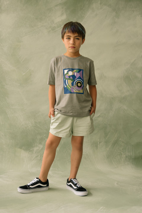 SHORT SLEEVE T-SHIRT -  DELAUNAY PRINT