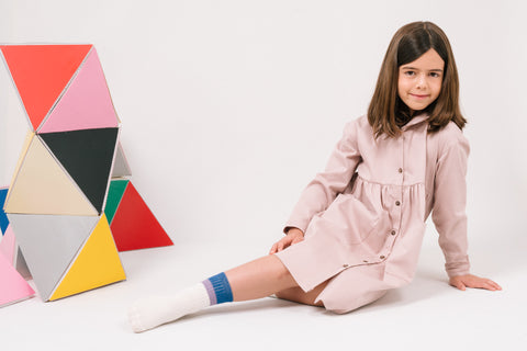 CREAM HOCKNEY SOCKS
