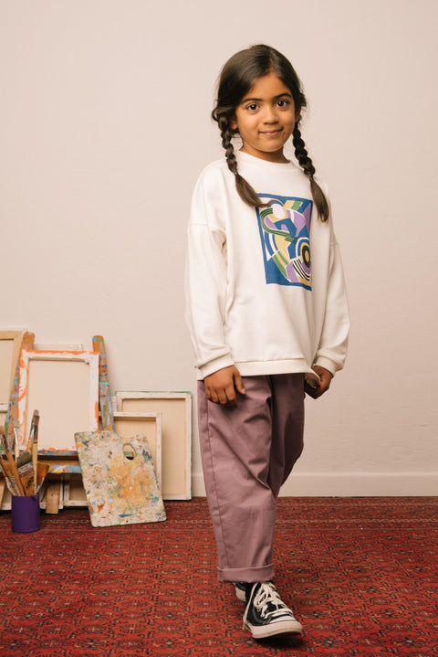 DRAWSTRING PANT - GRAPE